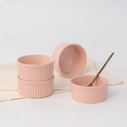 Pinkclay Ceramic Ramekin, Set of 4