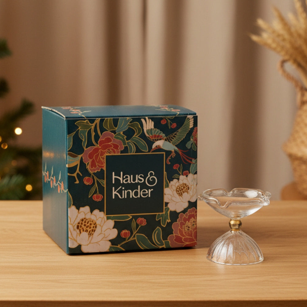 Lumi Glass Diya, Crystal