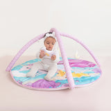 Unicorn Baby Activity Gym with set of 4 rattles