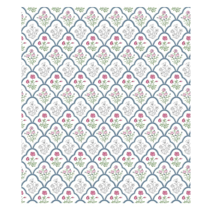 100% Cotton Single/Double Size Reversible AC Blanket - Classic Trellis