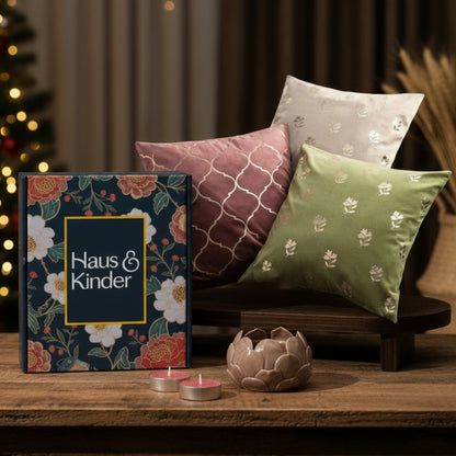 Radiance Decor & Cushion Cover Set of 6, Multicolor