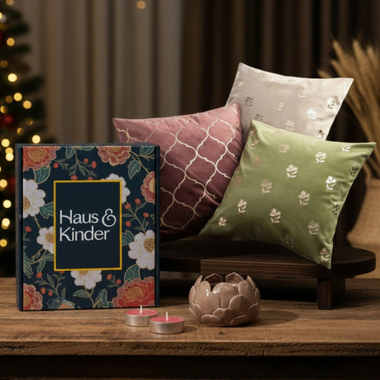 Radiance Decor & Cushion Cover Set of 6, Multicolor