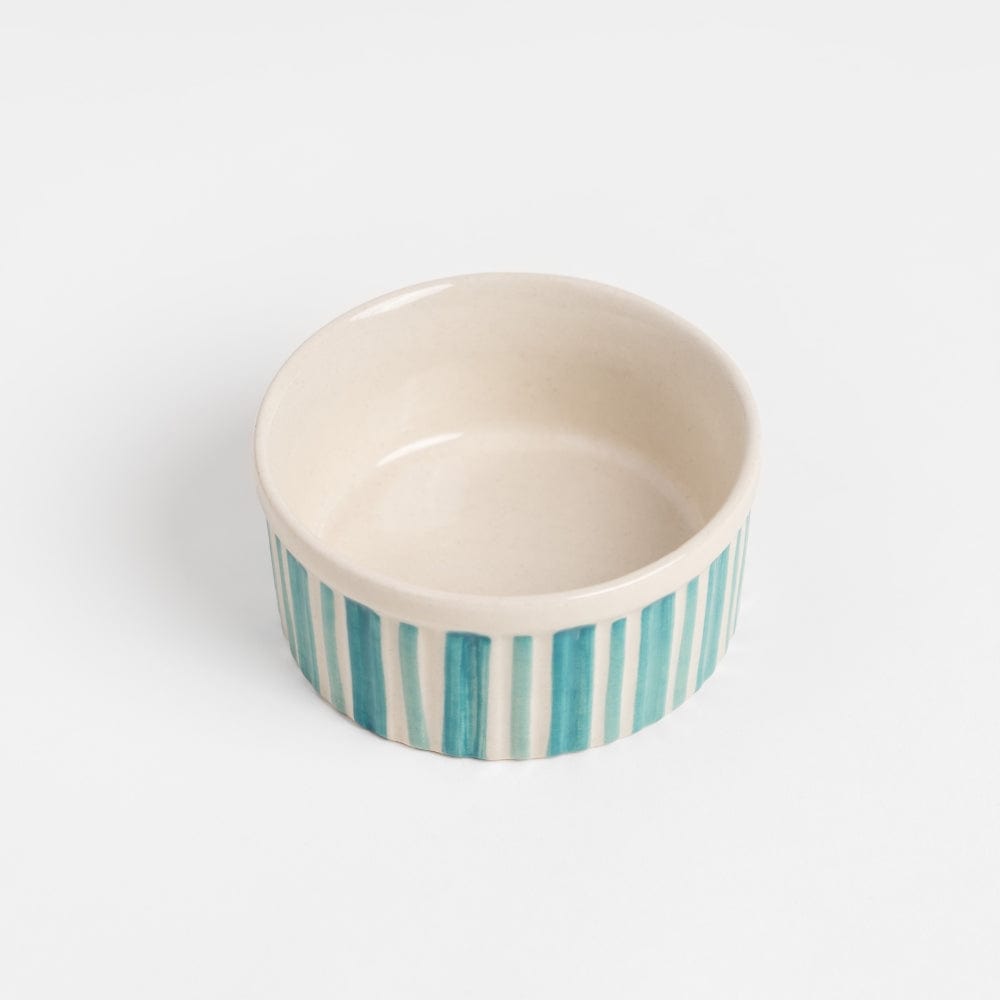 Roman Stripe Ramekin, set of 4