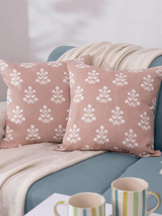 Clay Flower Feilds Cushion Cover