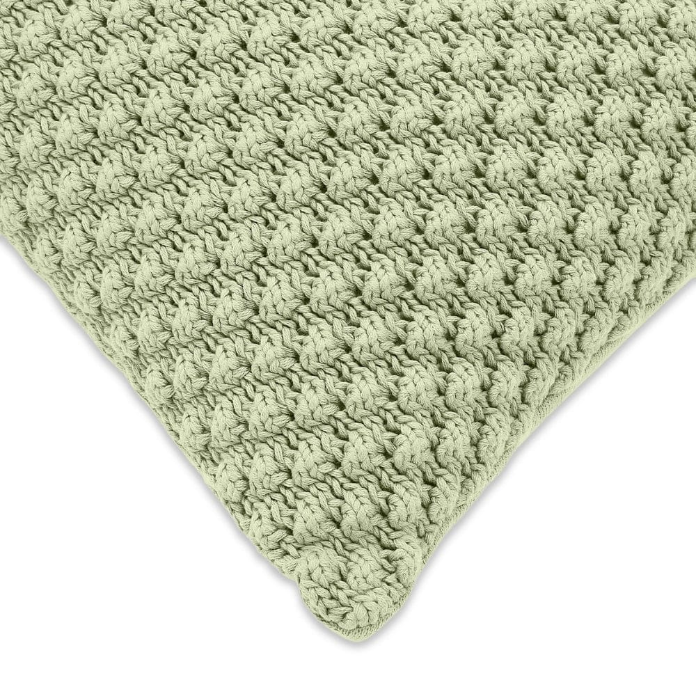Knitted Decorative Bubble knit Cushion Cover, Desert Sage