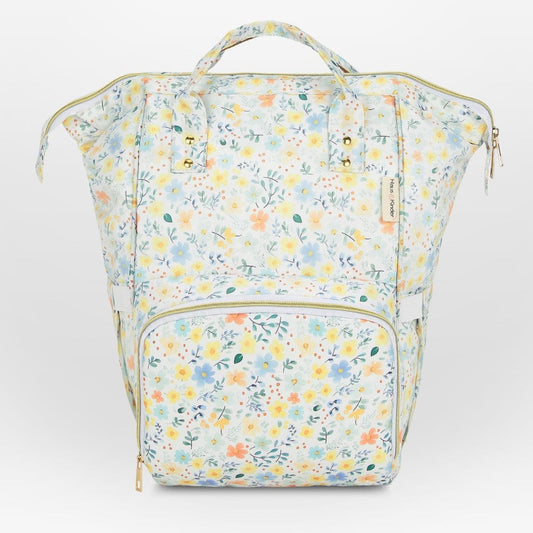 Chic Diaper Bag Backpack for New Parents (Capacity - 20L) , Little Bloom