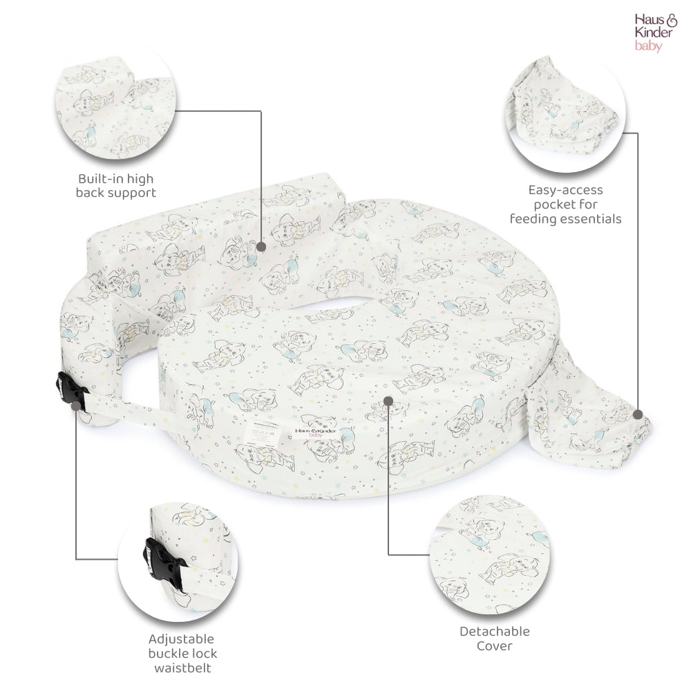 Baby Ele Feeding Pillow- Posture Support With Pocket