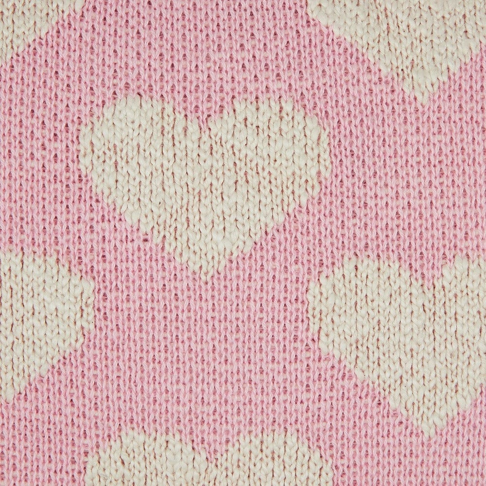 Blush Heart Duo : Pack of 2 Cushion Cover