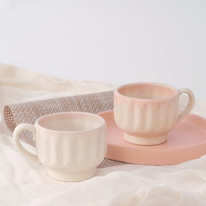 Shaded Ceramic Cup, Set of 2