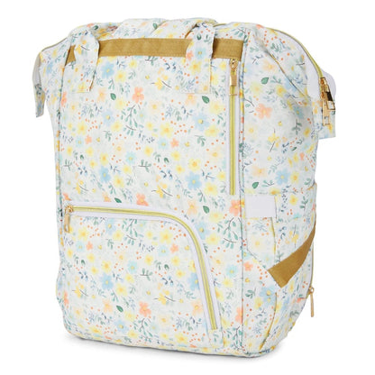 Chic Diaper Bag Backpack for New Parents (Capacity - 20L) , Little Bloom