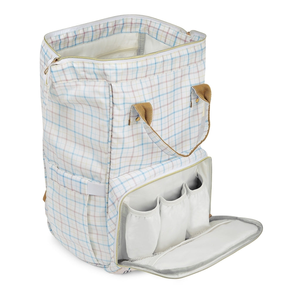Chic Diaper Bag Backpack (Capacity - 20L) , Mom in Paris