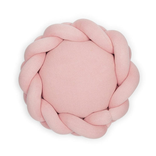 Knitted Shape Pillow -Cameo Pink