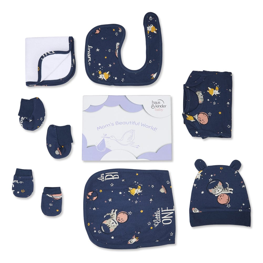 Adorable Attire Gift Set : Pack of 7 (Space walk)