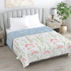 100% Cotton Reversible AC Blanket - Elegant Bloom