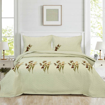 Quilted Bedcover, Artichoke