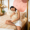 Ring Spun 100% Cotton Bedsheet- Muted Reverie