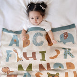 ABC Cotton Knitted All Season AC Blanket - Blanket | haus & kinder