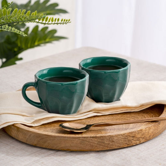 Marine cup Set of 2,  Teal