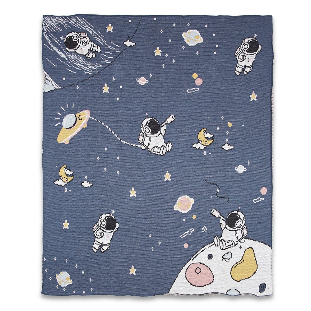 Spacewalk Cotton Knitted All Season AC Blanket