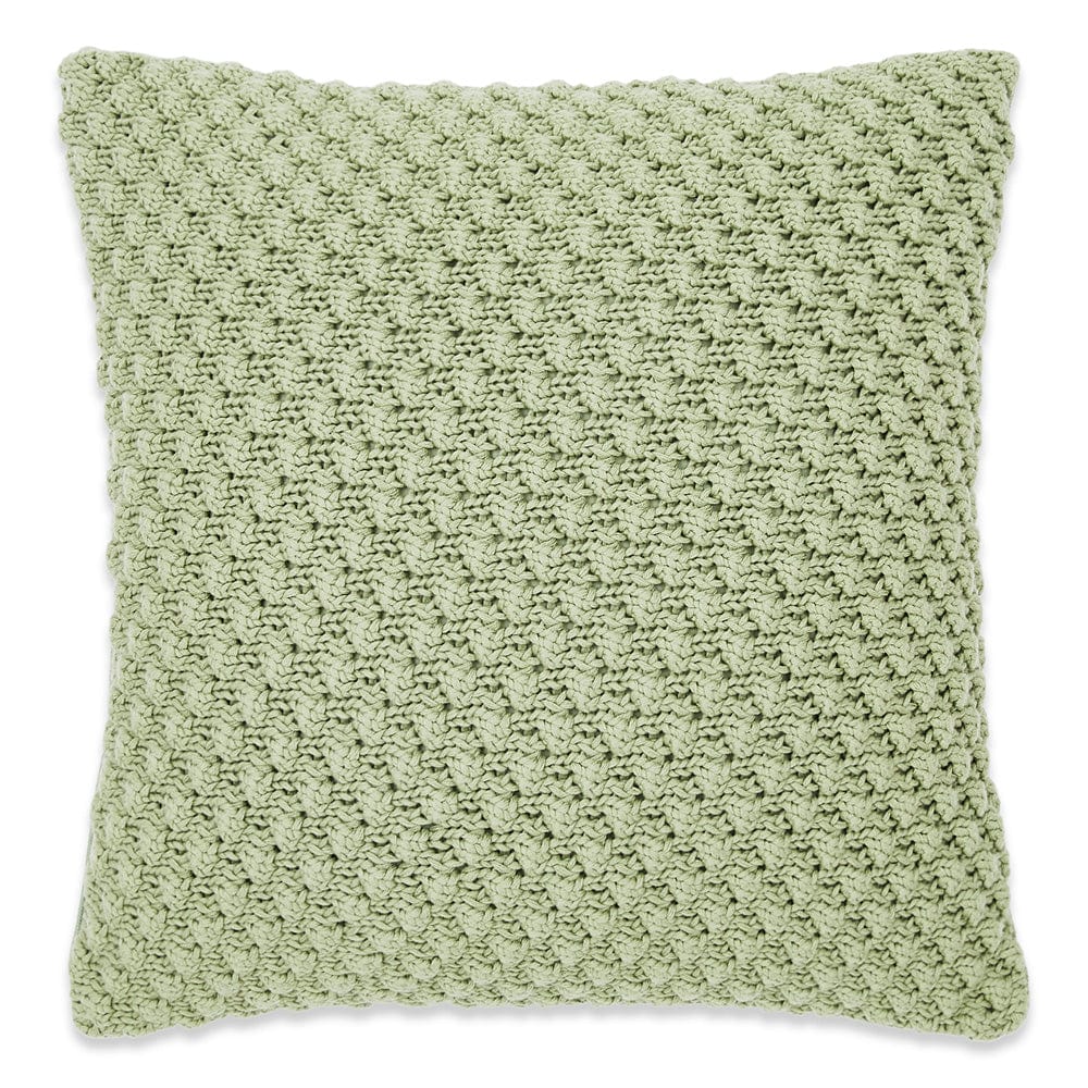 Knitted Bubble Mint Cushion Cover - Cushion Covers | haus & kinder