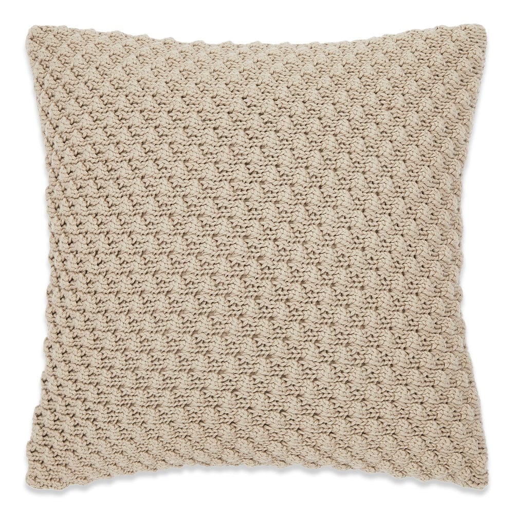 Knitted Bubble Stone Cushion Cover