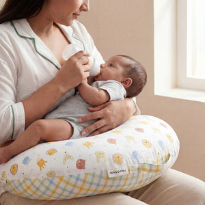 Animal Party 100% Cotton Multipurpose Feeding/Nursing pillow