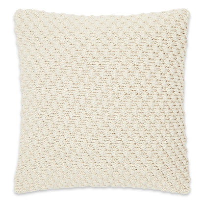 Knitted Bubble Natural Cushion Cover