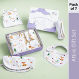 Adorable Attire Gift Set : Pack of 7 (Woodland Animal)