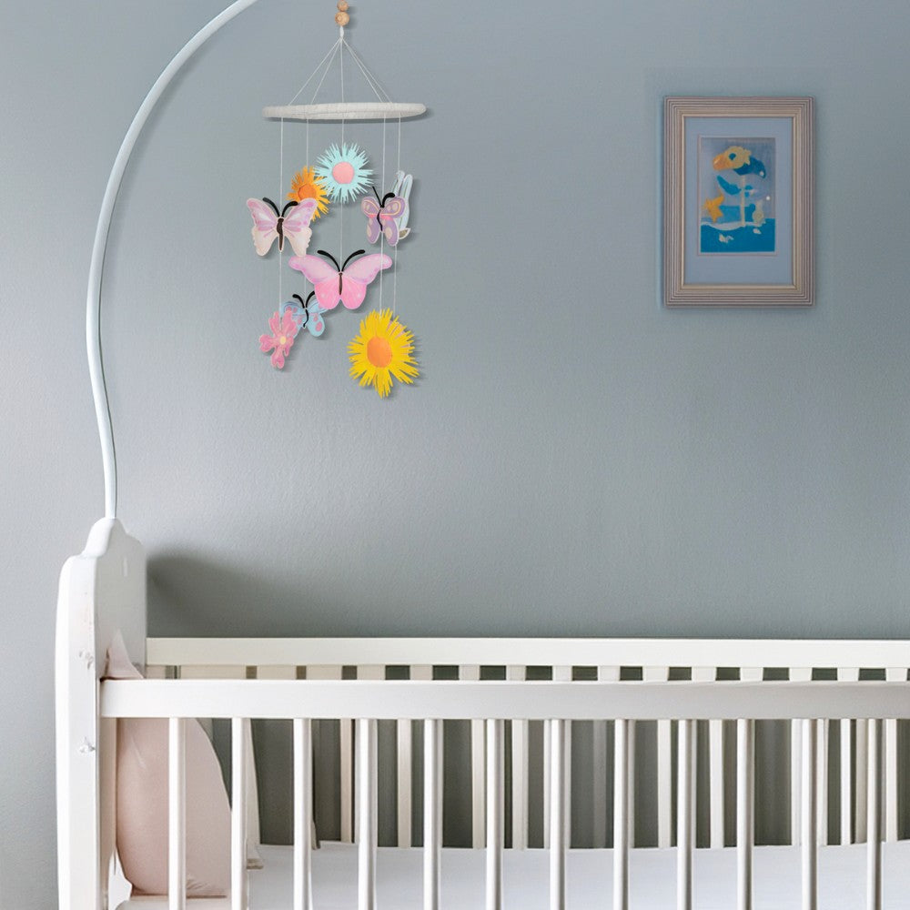 Butterfly Garden Crib Mobile