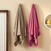 100% Cotton Harmony Combed Bath Towel- Pack Of 2  (Almond, Mulberry)