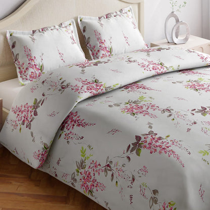 Garden Floral Magic 100% Cotton Double Bed Size,186 TC
