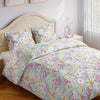 Tulip Meadow, 100% Cotton Double Size Bedsheet, 186 TC