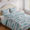 Aqua Fusion 100% Cotton Double Size Bedsheet, 144 TC