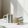 Daydream Blue Mug- White & Blue Set of 2