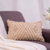 Knotted Loop Cushion Cover, Woven Cascade