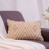 Knotted Loop Cushion Cover, Woven Cascade