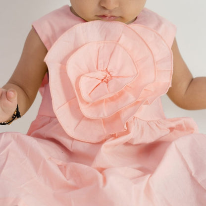 Baby Rose Frock- Pink