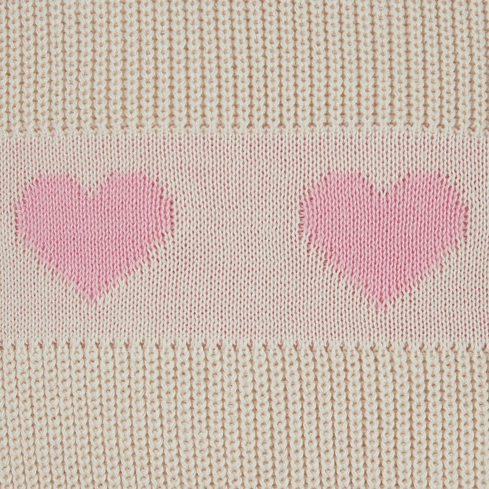 Blush Heart Duo : Pack of 2 Cushion Cover