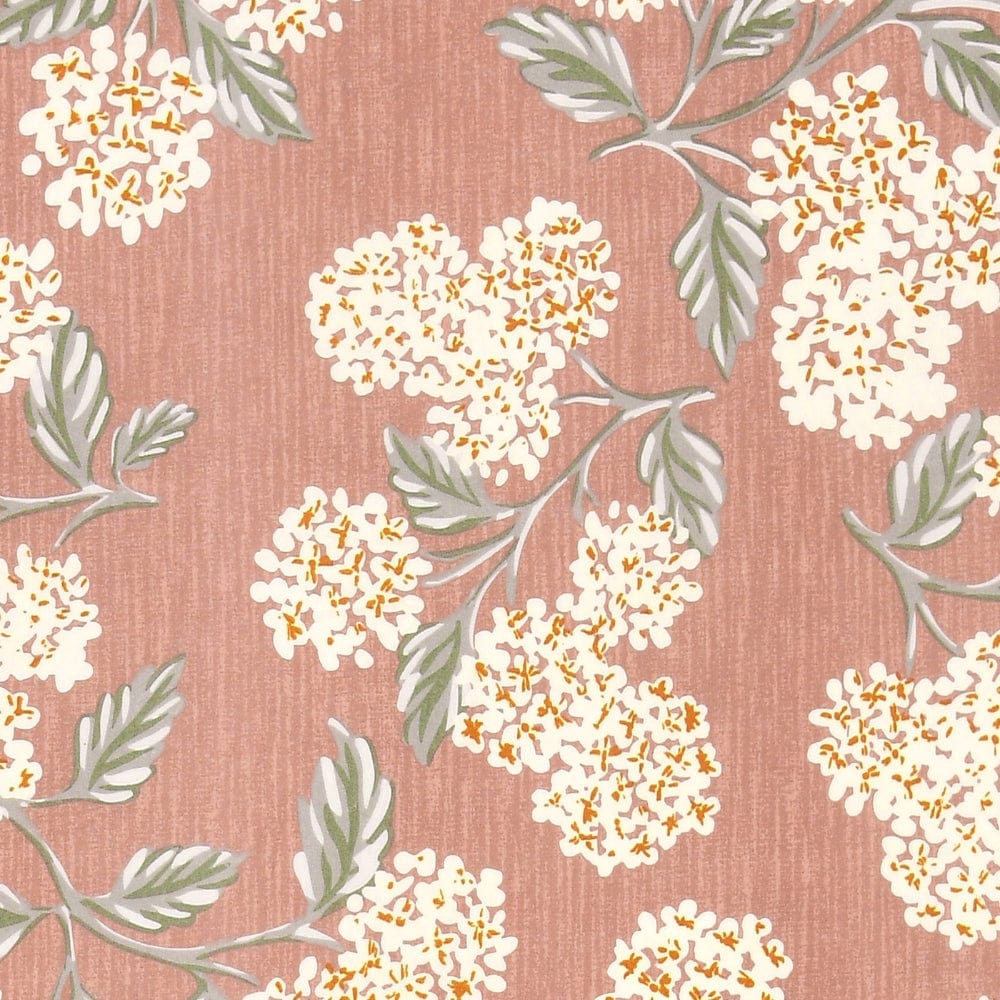 Digital Printed Ultra Soft Peach Finish Reversible Dohar, Hydrangea Mist, Peach