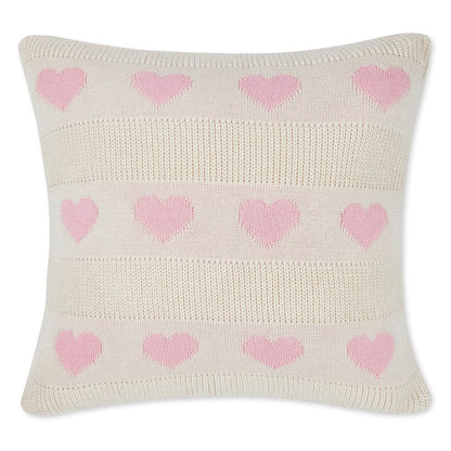 Blush Heart Duo : Pack of 2 Cushion Cover