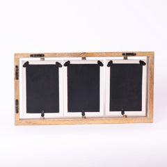 Spin & Frame Photo Frame- Gray & White - Photo frame | haus & kinder