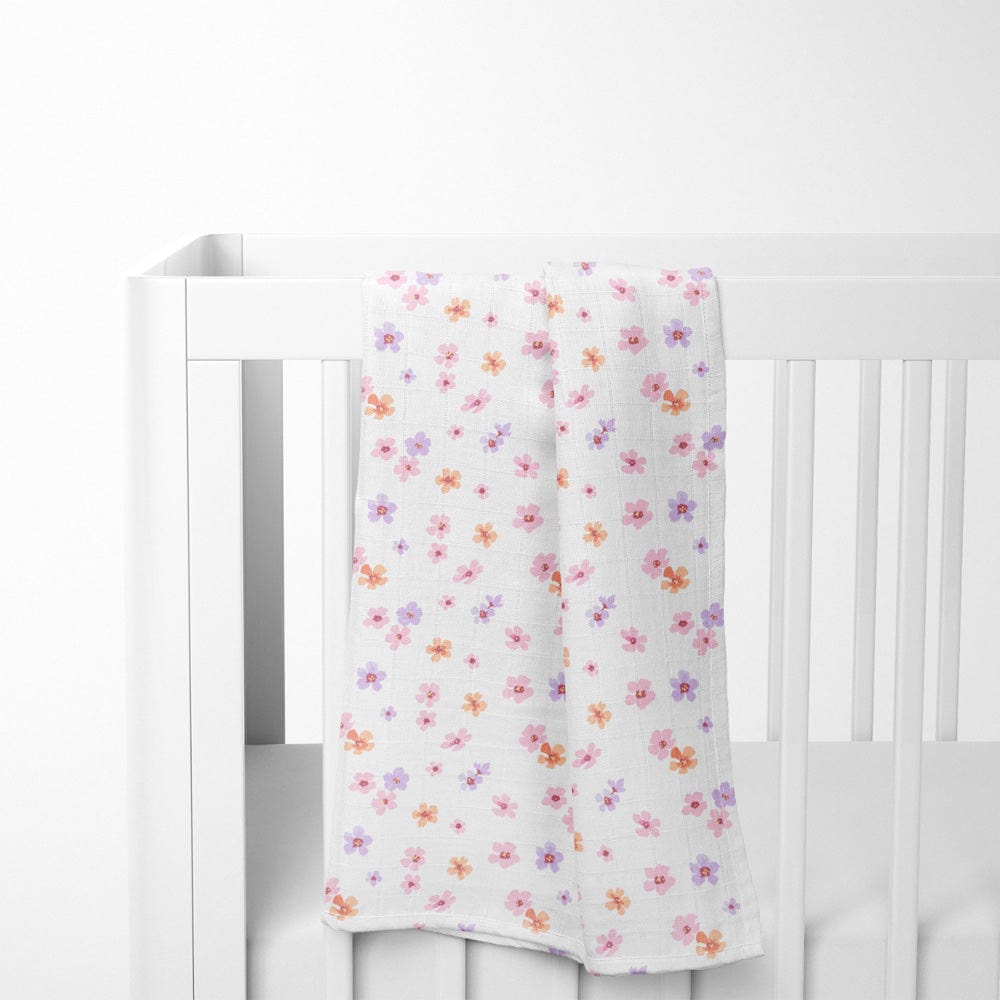 Papillon Paradise Collection 100% Organic Cotton Muslin Swaddle Pack Of  3