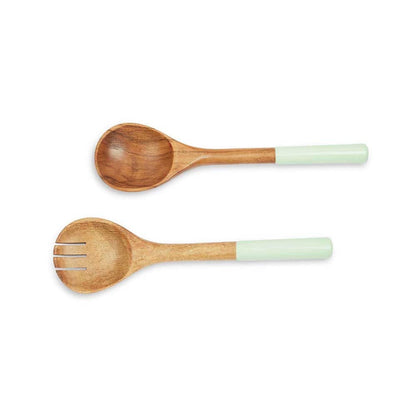 Mint salad server, set of 2