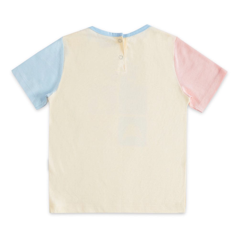 100% Cotton Half Sleeve Girl T-Shirt, White