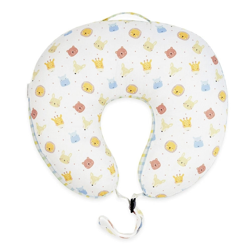 Animal Party 100% Cotton Multipurpose Feeding/Nursing pillow