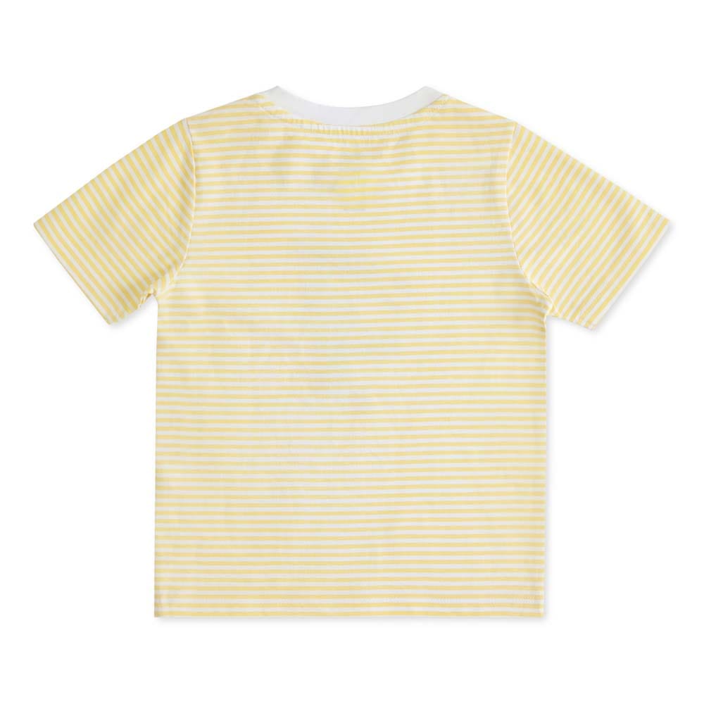 100% Cotton Half Sleeve Boy T-Shirt, Yellow