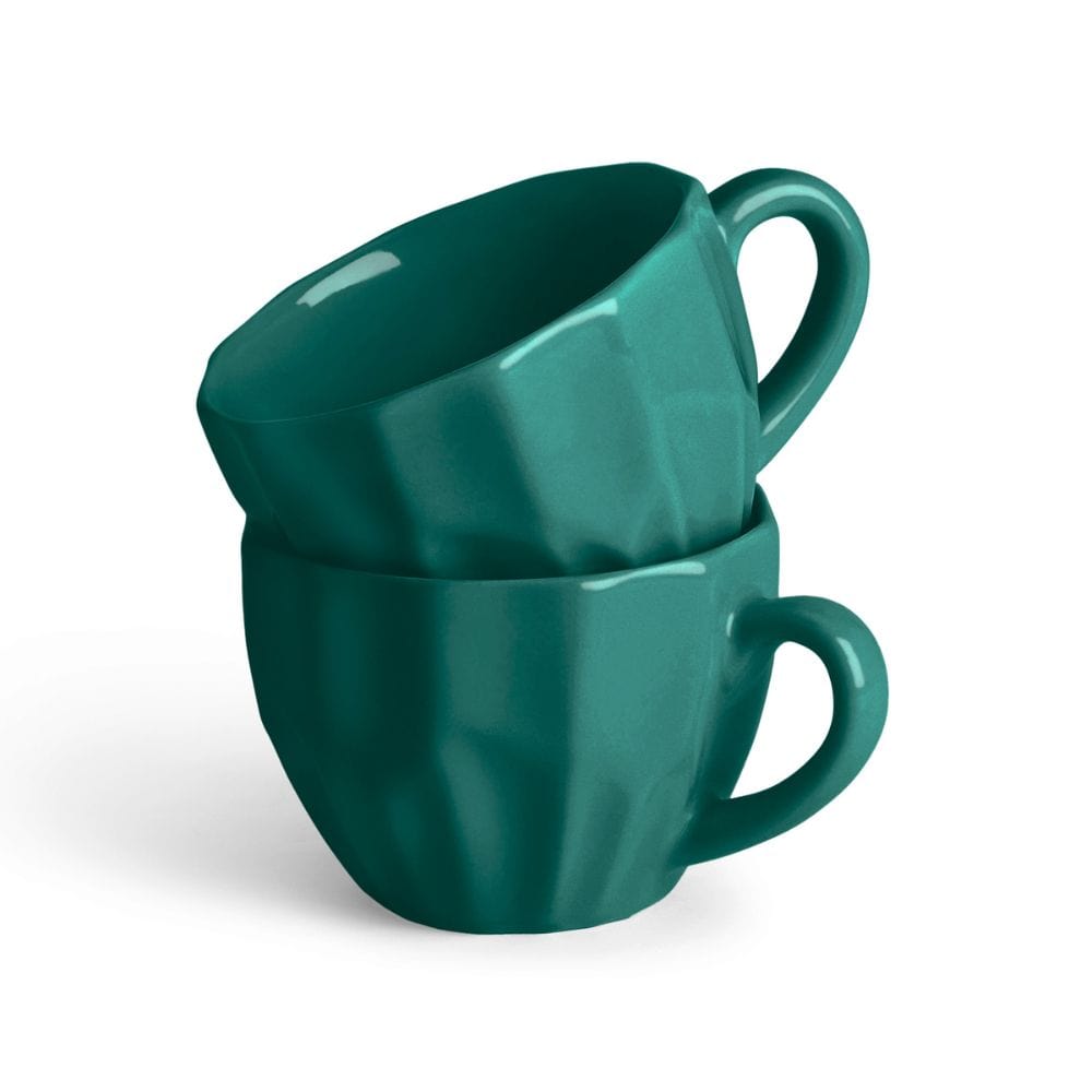 Marine cup Set of 2,  Teal