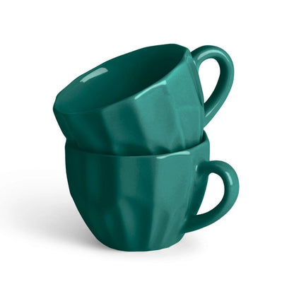 Marine cup Set of 2,  Teal