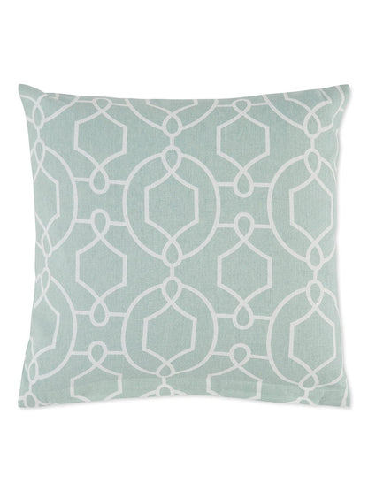 Aqua Angles Cushion Cover, Blue