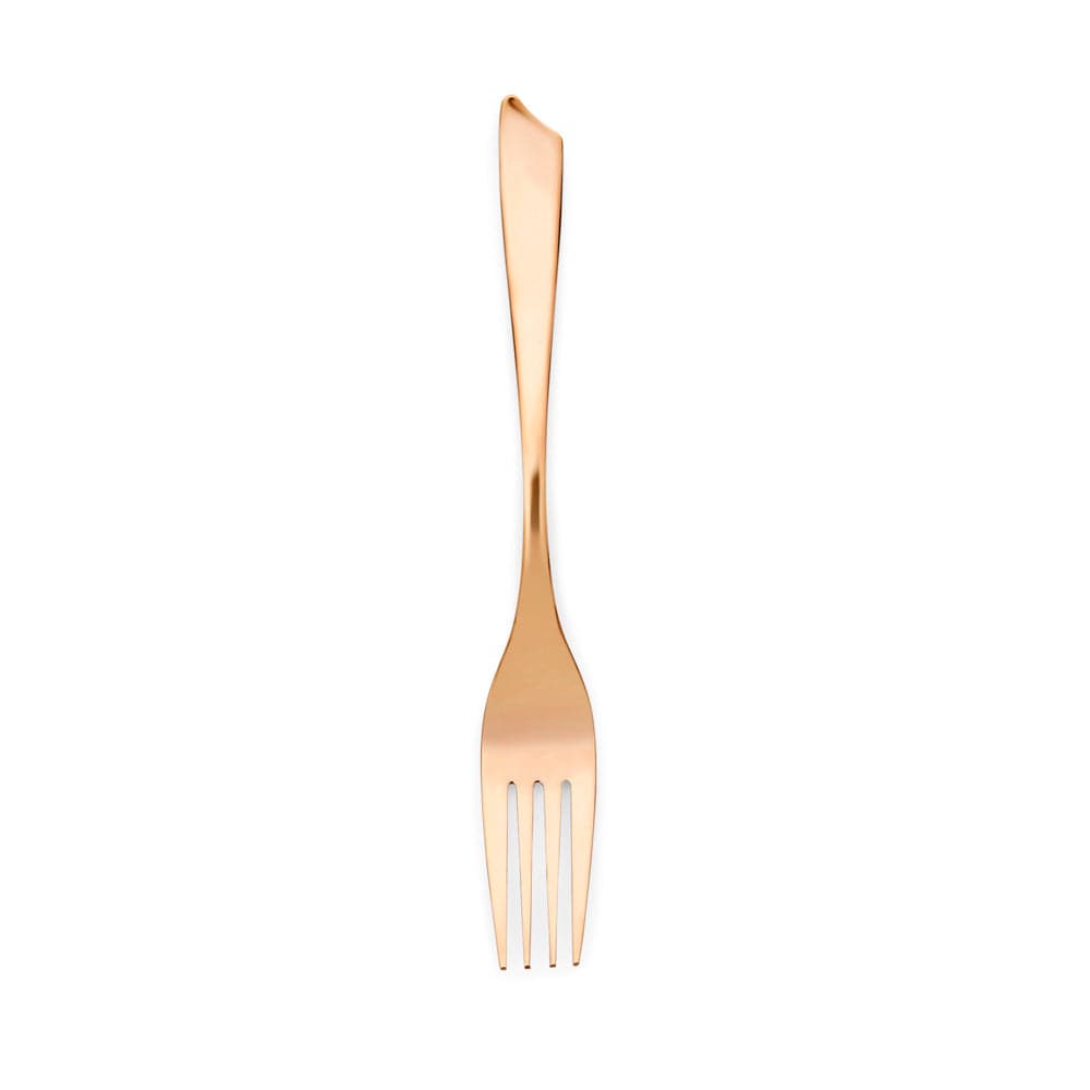 Classic Rose gold dinner fork, set of 4